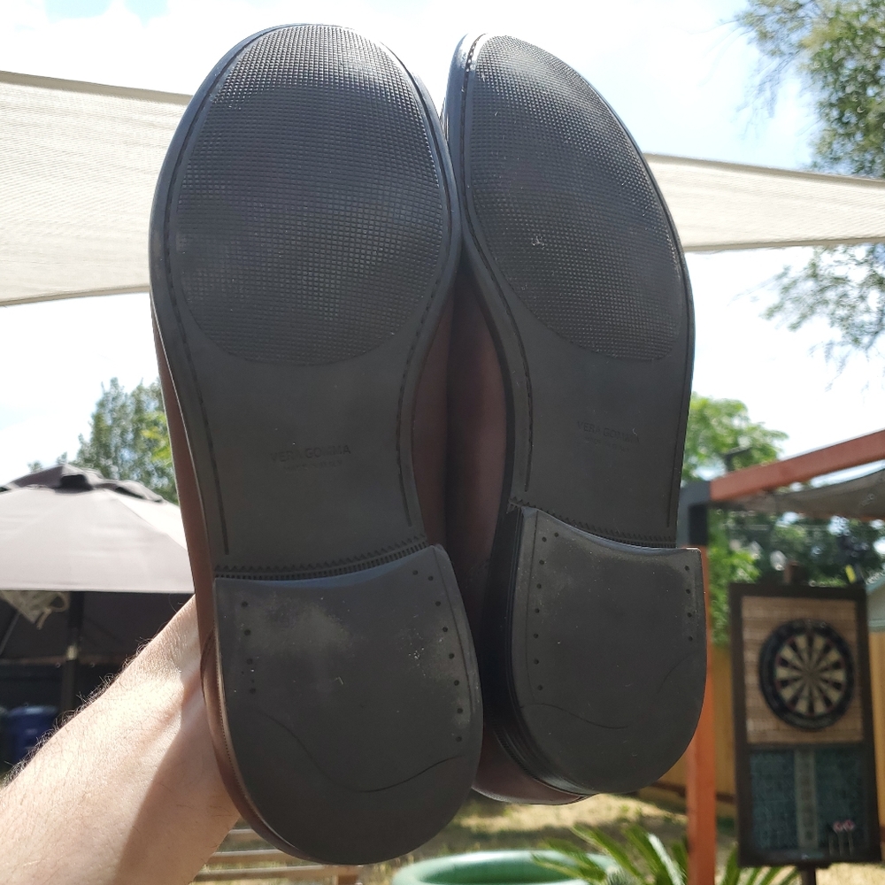 BROLETTO Italian Loafers. Men's Size 12. Brown Leather. GPWC. - Picture 8 of 10